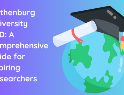 Gothenburg University PhD: A Comprehensive Guide for Aspiring Researchers