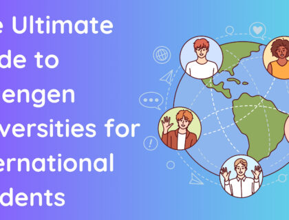 The Ultimate Guide to Schengen Universities for International Students