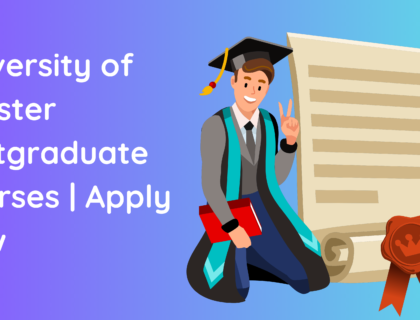 University of Chester Postgraduate Courses | Apply Now