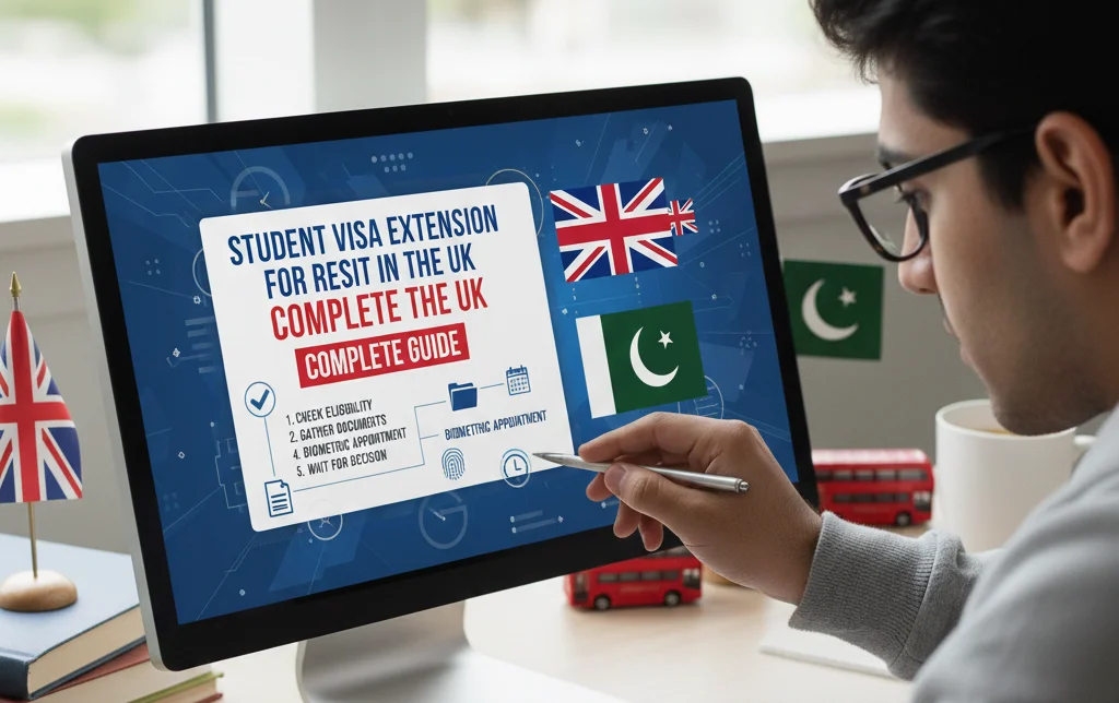 Student Visa Extension for Resit in the UK – Complete Guide