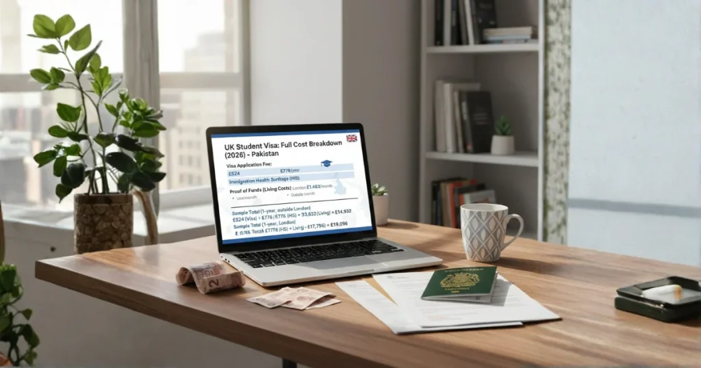 UK Student Visa 2026 step-by-step process for Pakistan students Synergy Solutions.